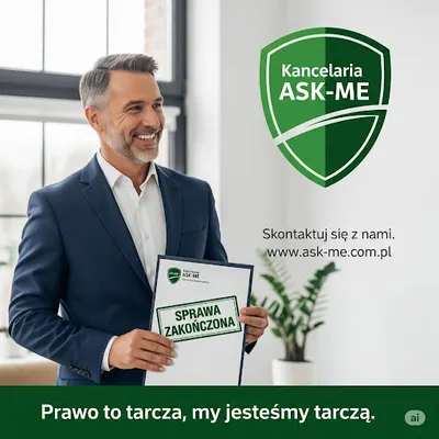 Kancelaria prawna ASK-ME Siedlce. Zapytaj za darmo! Upadłość Restrukturyzacja Podział majątku Rozwód Alimenty Spadek